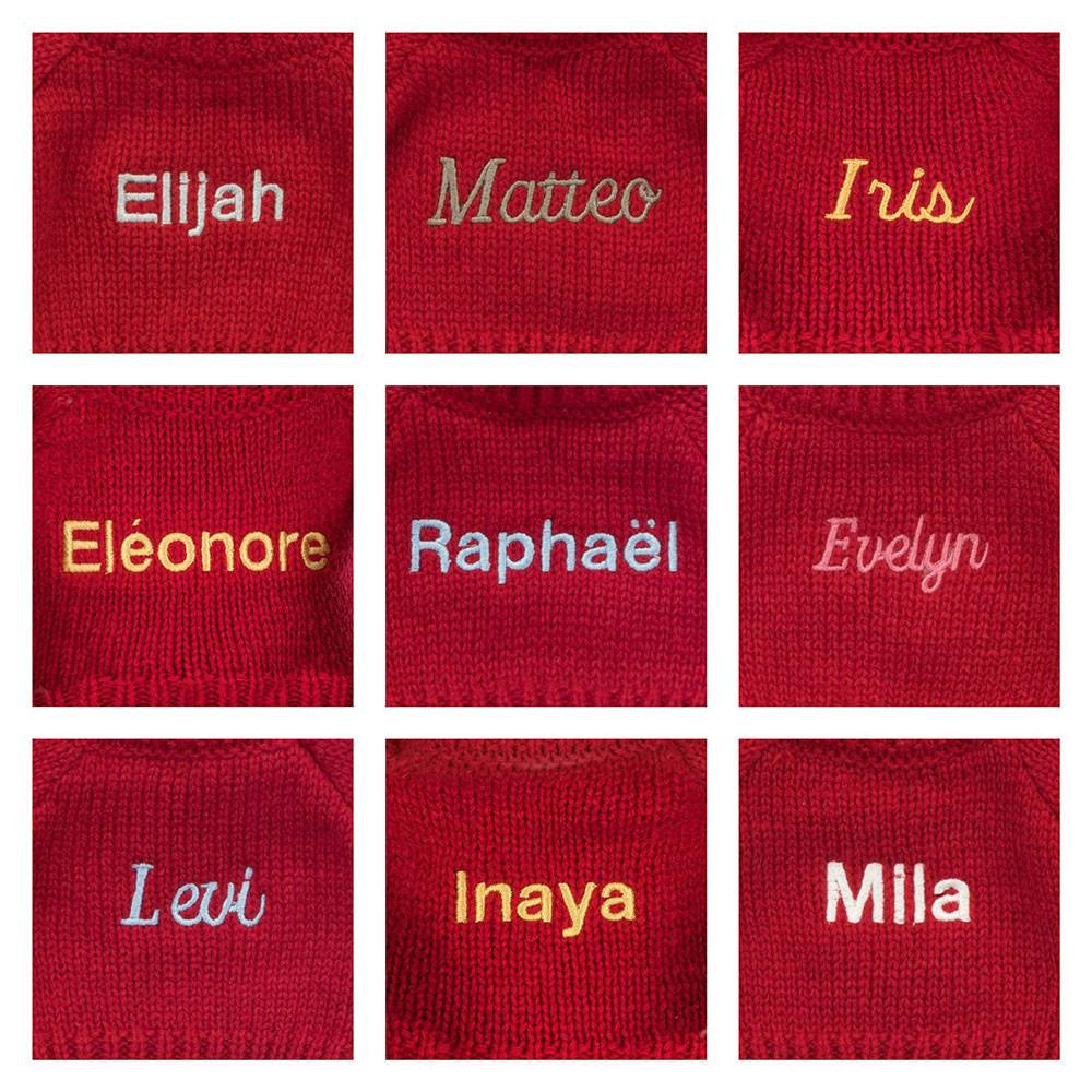 Bashful Luxe Bunny Scarlett With Personalized Red Jumper - US 1343