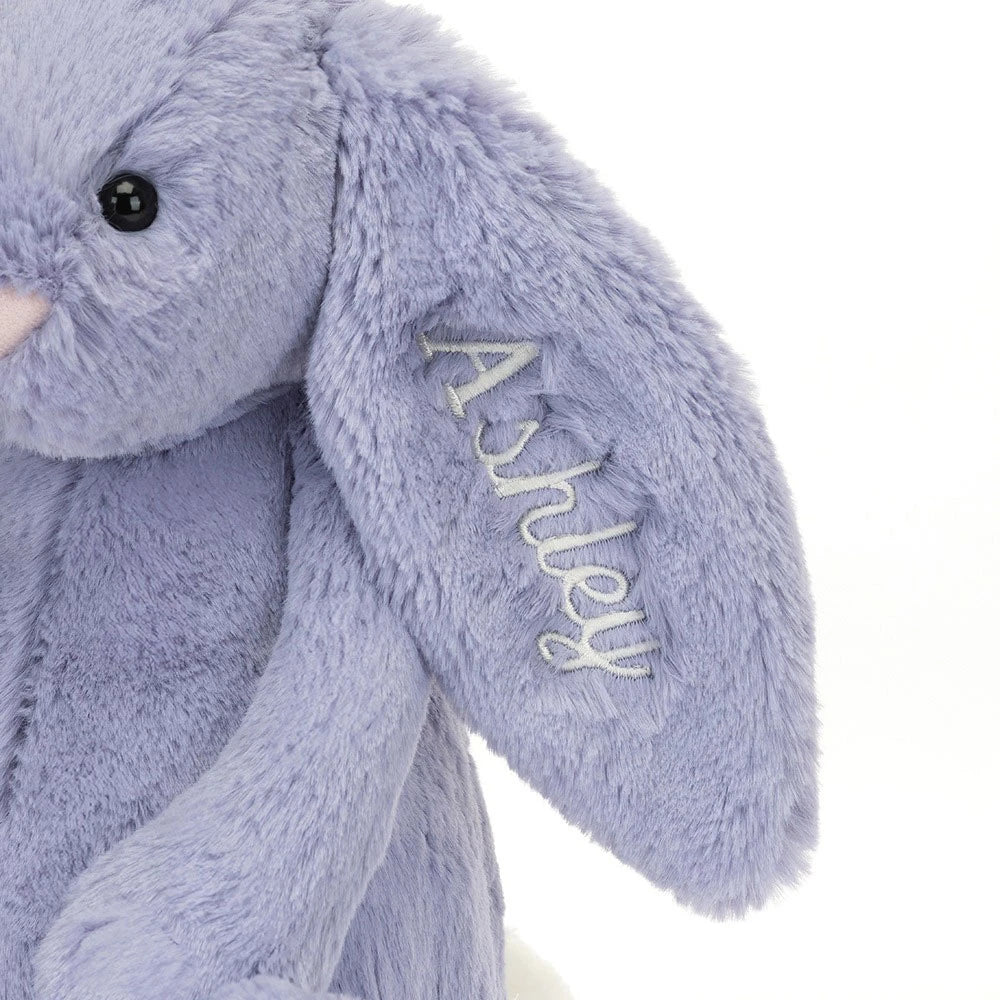 Personalized Bashful Viola Bunny Medium - US 3001