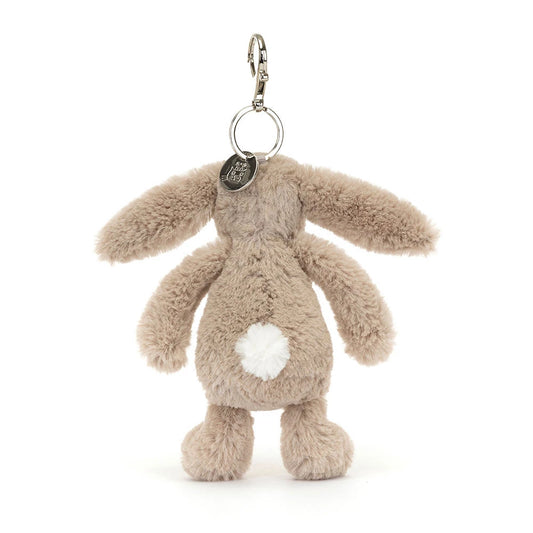 Bashful Beige Bunny Bag Charm - US 3947