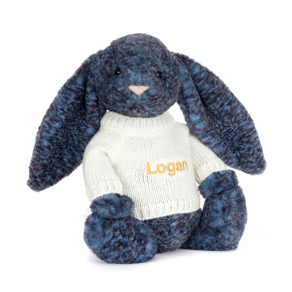 Hopscone Luxe Bunny With Personalized Cream Jumper - US 4767