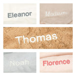 Personalized Bashful Beige Bunny Blankie - US 6352