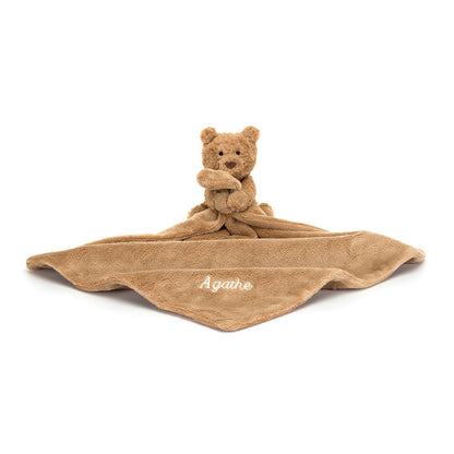 Personalized Bartholomew Bear Soother - US 5601