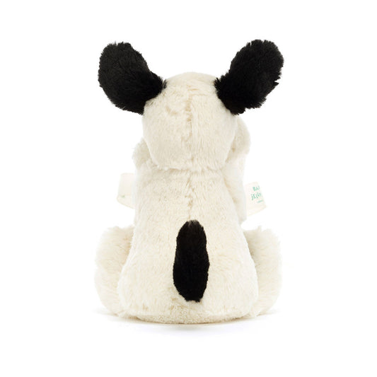 Bashful Black & Cream Puppy Soother - US 2059